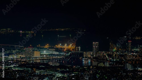 Wallpaper Mural 立花山から望むFukuoka東区花火大会 Torontodigital.ca