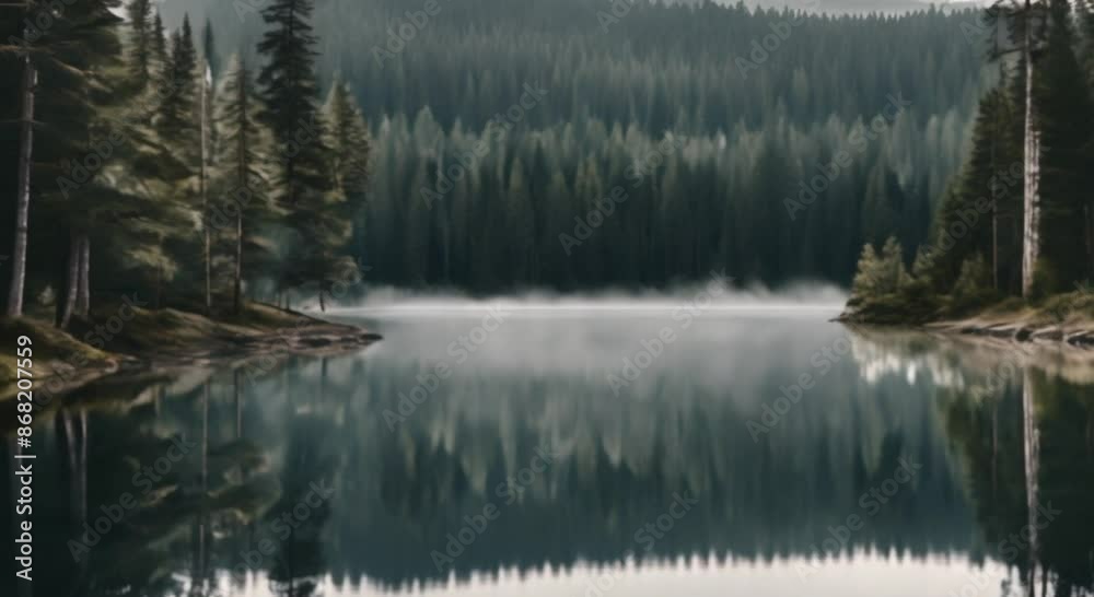 view of the lake in the middle of the forest view of the lake in the middle of the forest