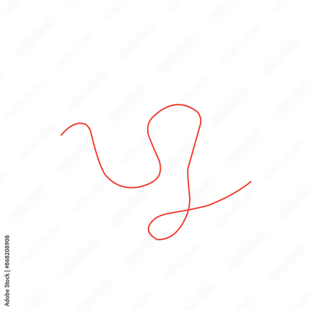 thin line of red thread thin line of red thread