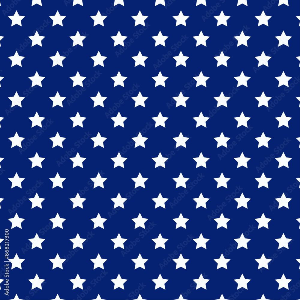 Stars on blue background, 4th of July, Star pattern Stars on blue background, 4th of July, Star pattern
