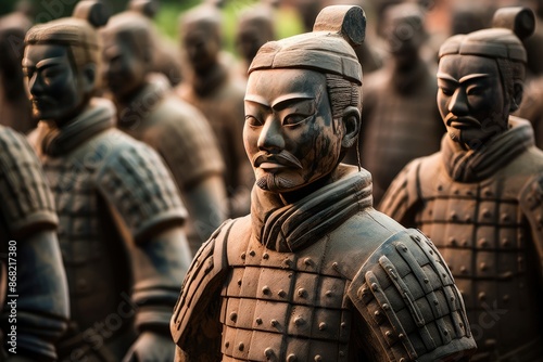 The Terracotta Army, brought to life to defend an ancient emperor's tomb.