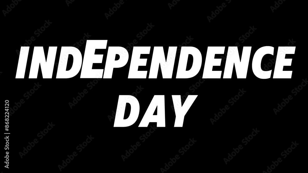 Happy 4th of July USA Independence Day loop 3D Animated text with black background, perfect Animation and USA Independence day Celebrations, freedom, 1976, win. Happy 4th of July USA Independence Day loop 3D Animated text with black background, perfect Animation and USA Independence day Celebrations, freedom, 1976, win.