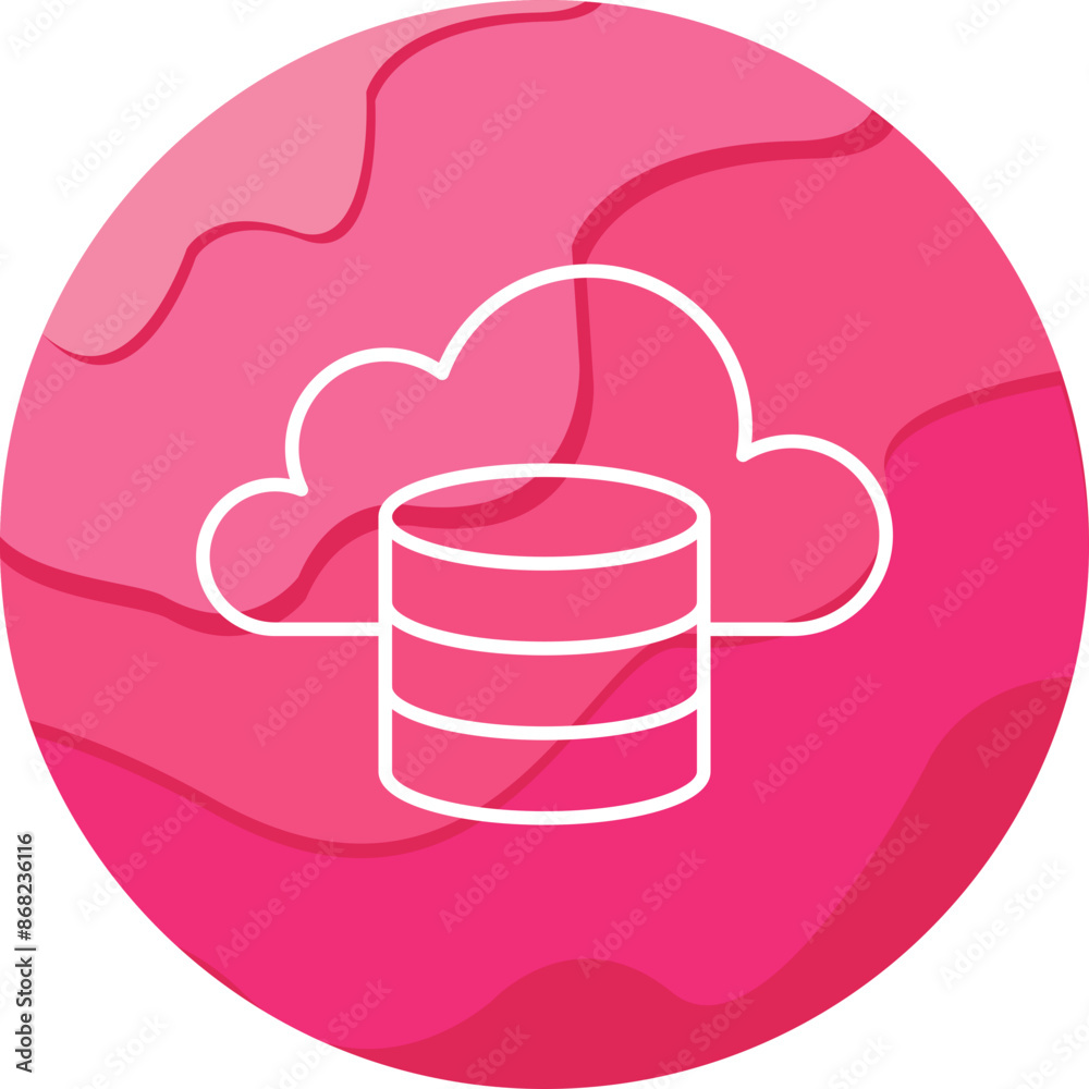 Cloud Data Icon Cloud Data Icon
