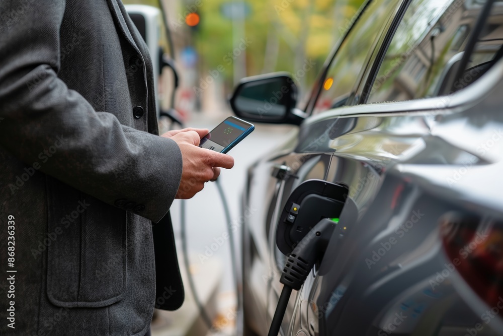 Charging an electric vehicle Charging an electric vehicle