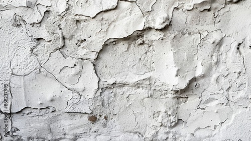 Rough surfaced white wall