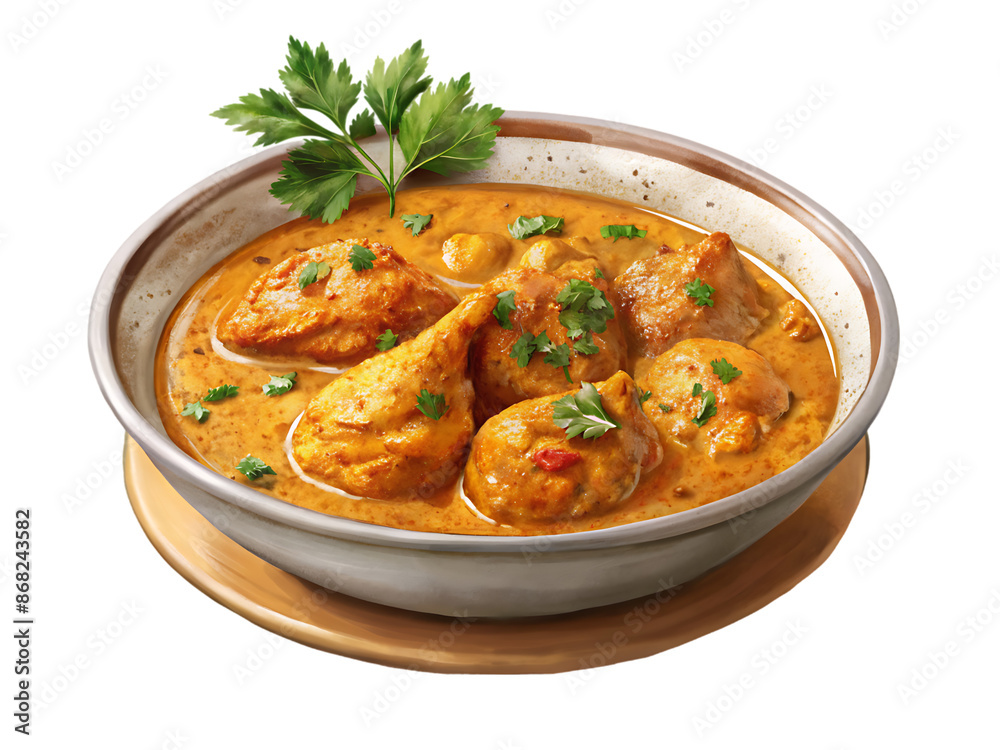 Fototapeta premium Chicken korma