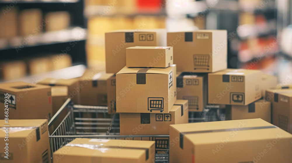 Cross-border e-commerce packages. Cross-border e-commerce packages.