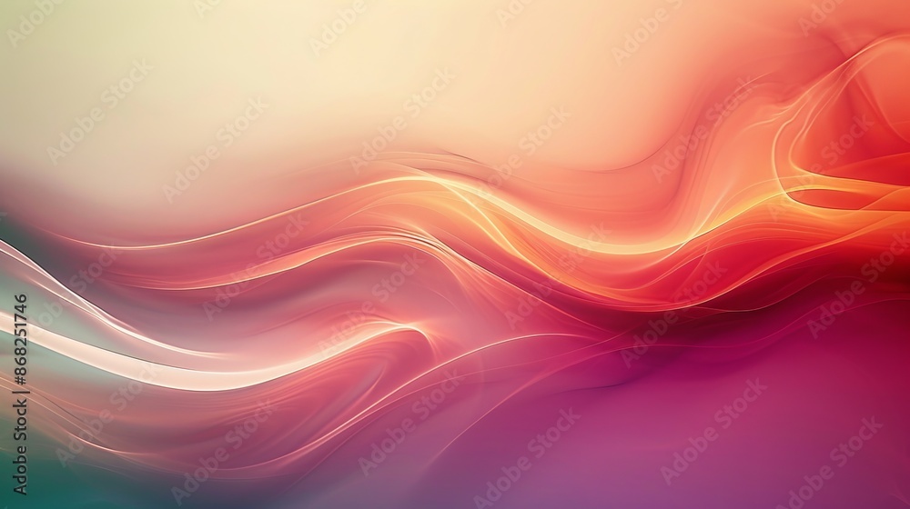 Abstract Red And Yellow Swirling Design Abstract Red And Yellow Swirling Design