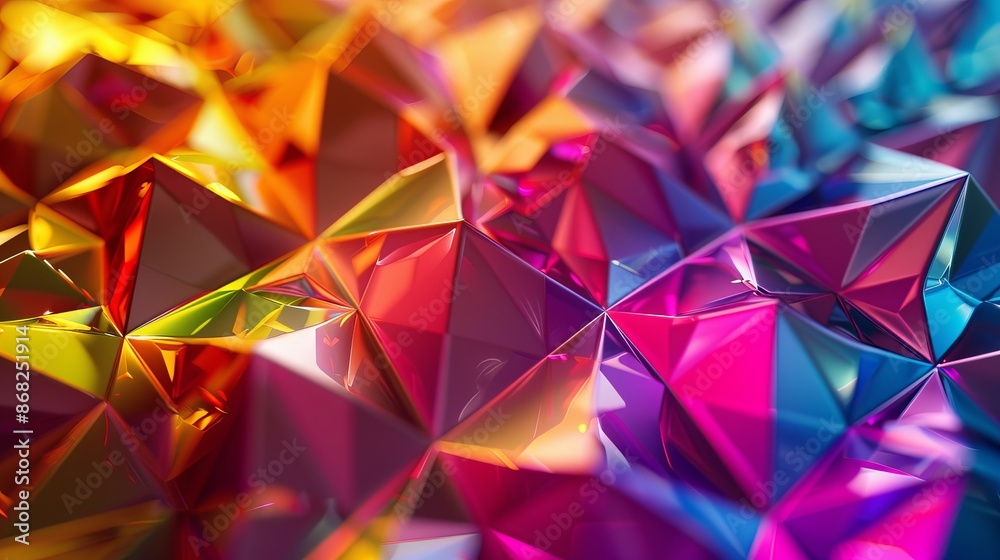 Colorful Geometric Shapes Colorful Geometric Shapes