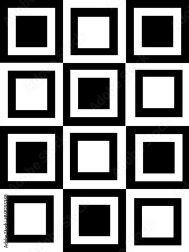 Geometric design squares