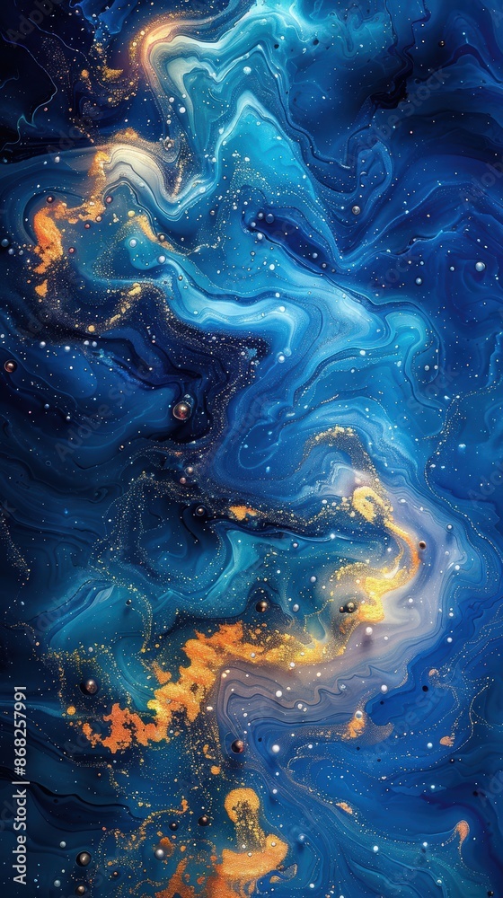 An abstract representation of melting glaciers with cool blue tones blending into warmer hues. An abstract representation of melting glaciers with cool blue tones blending into warmer hues.