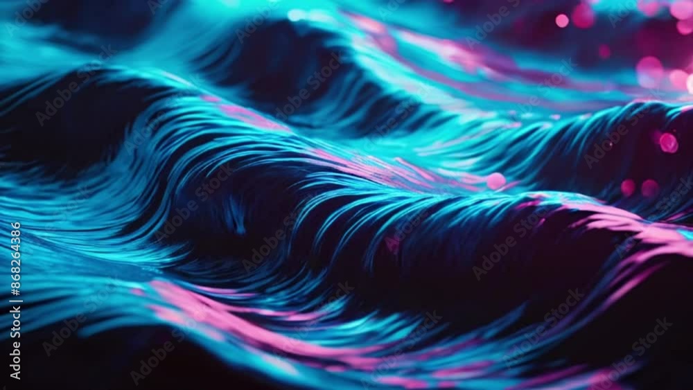 Sea with beautiful colored waves
Sea with beautiful colored waves