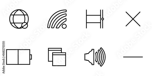 icon interface windows.eps