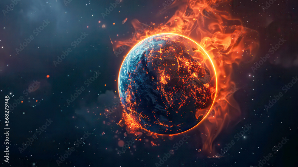 Holographic simulation of a planet with an interacting magnetic field, glowing effects in the dark. A planet surrounded by intense light Holographic simulation of a planet with an interacting magnetic field, glowing effects in the dark. A planet surrounded by intense light