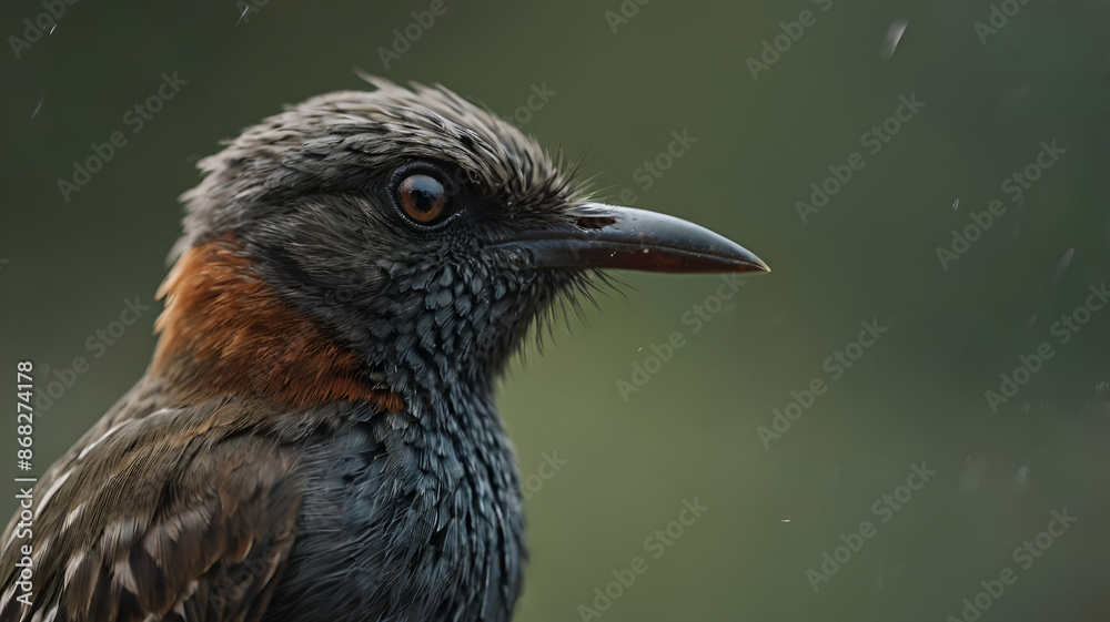 custom made wallpaper toronto digitaltiny yet mighty bird close up image