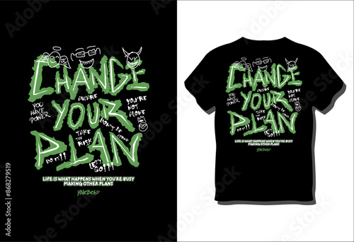 Hand-Drawn Urban Street Typography Vector Illustration for Fashion Graphics, T-shirt Prints, Cards, and Posters