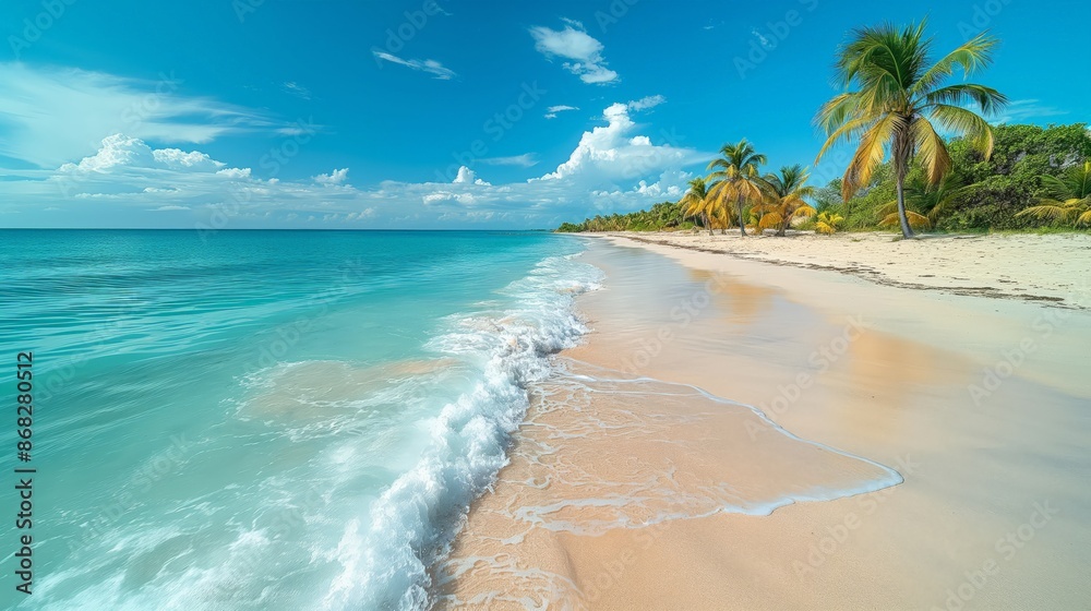 Relaxing Beach Paradise in Cayo Santa Maria, Cuba - Unforgettable Beauty Relaxing Beach Paradise in Cayo Santa Maria, Cuba - Unforgettable Beauty