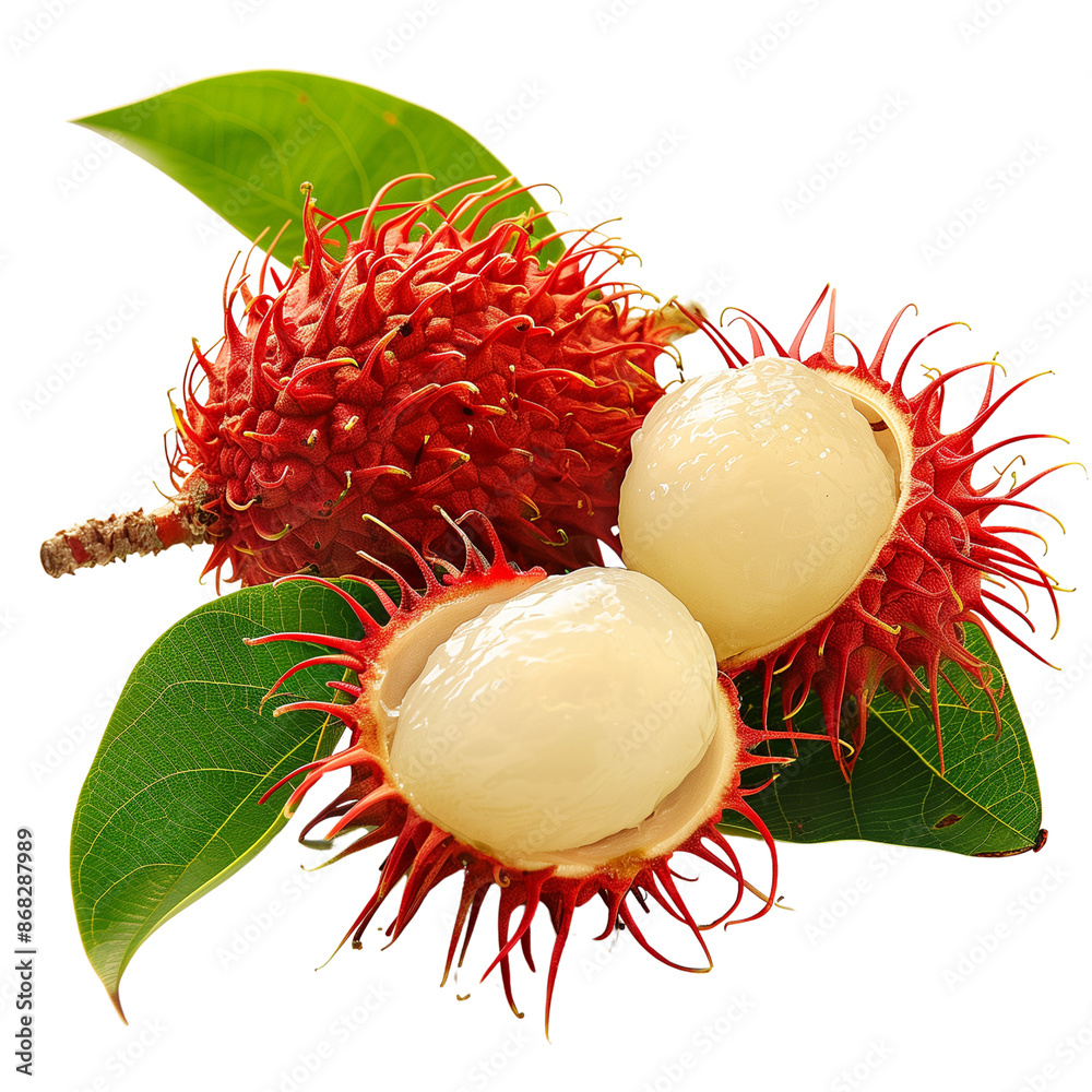 rambutan on transparent png background rambutan on transparent png background