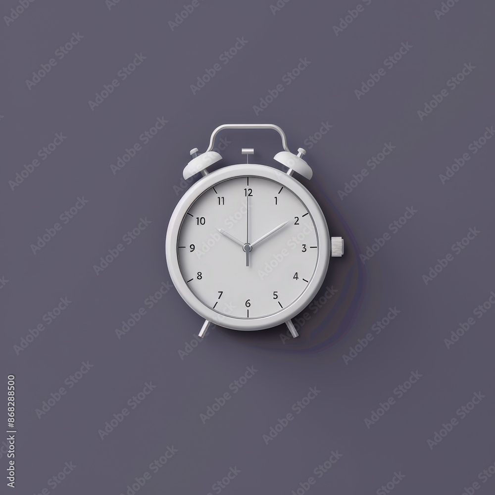Precision Timekeeping - Minimalist Classic Stopwatch Icon with Top-Down Lighting Precision Timekeeping - Minimalist Classic Stopwatch Icon with Top-Down Lighting