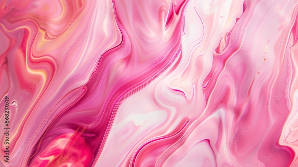 Abstract Swirls of Pink and White Abstract Swirls of Pink and White