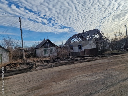 old abandoned house