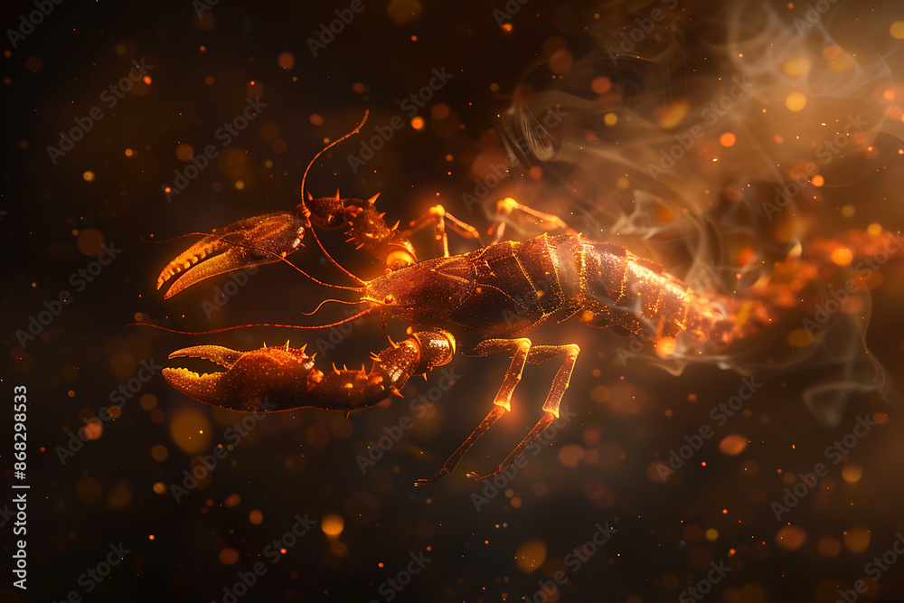 Intricate image of Scorpio zodiac sign, highlighting its mystic symbols and astrological significance in vibrant colors. Intricate image of Scorpio zodiac sign, highlighting its mystic symbols and astrological significance in vibrant colors.