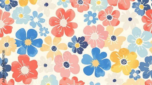 Watercolor Floral Pattern