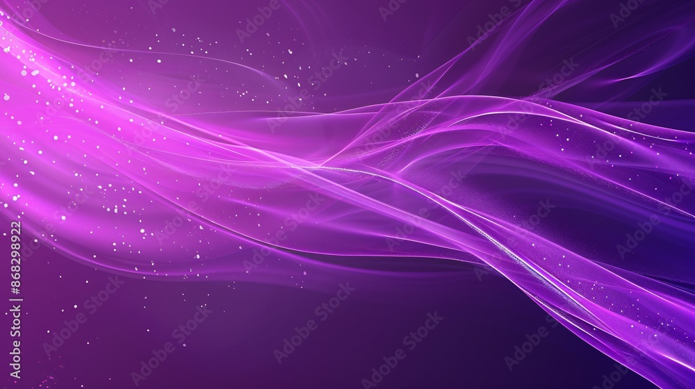 Abstract Purple Swirls with Shimmering Dust Abstract Purple Swirls with Shimmering Dust