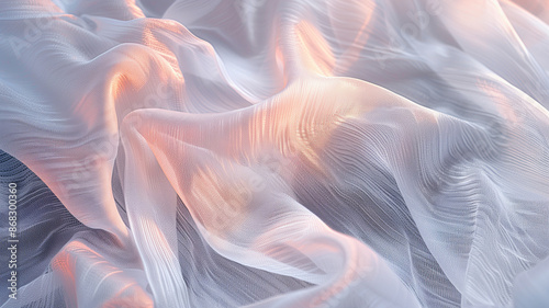 The performance, woven with beautiful folds of cloth, captures the viewer's heart and does not let go.布の美しいひだが織り成すパフォーマンスが、見る者の心を捉えて離さない。Generative AI,