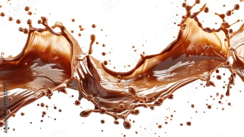 Chocolate Splash - A Symphony of Brown