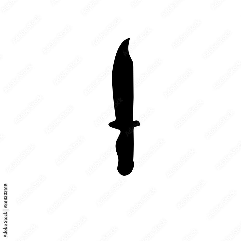 Knife Silhouette Knife Silhouette
