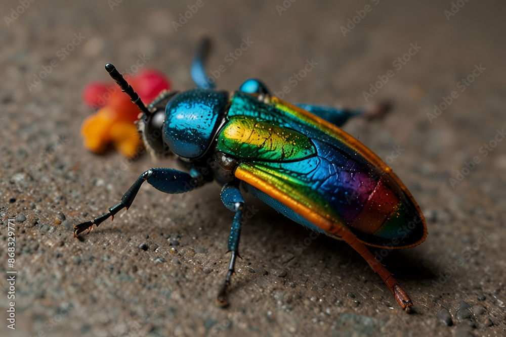 a small insects AI generative