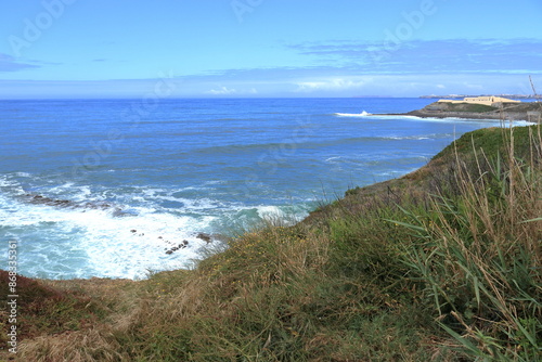 Paisagens e vistas da Costa marítima portuguesa com as suas praias e ambiente marítimo