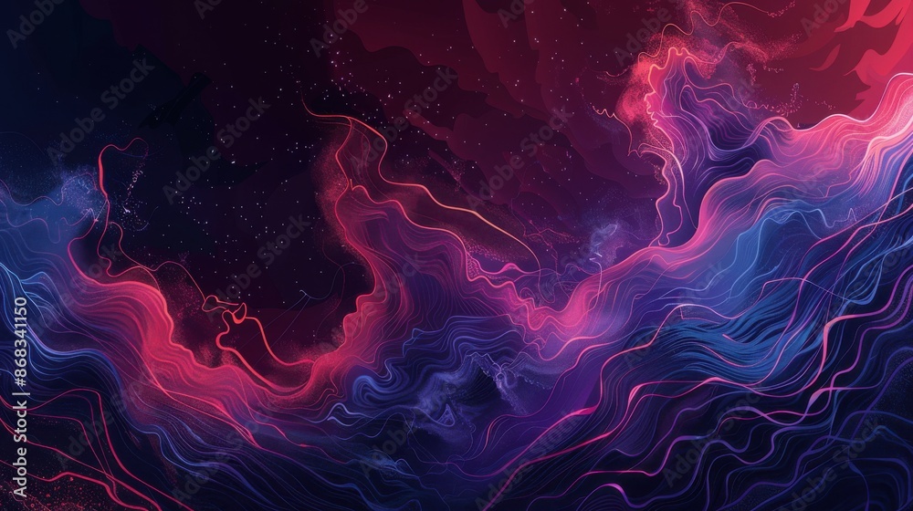 Abstract Neon Flow. Vibrant digital art with flowing lines in blue and pink. Perfect for backgrounds, wallpapers, and artistic projects. Abstract Neon Flow. Vibrant digital art with flowing lines in blue and pink. Perfect for backgrounds, wallpapers, and artistic projects.