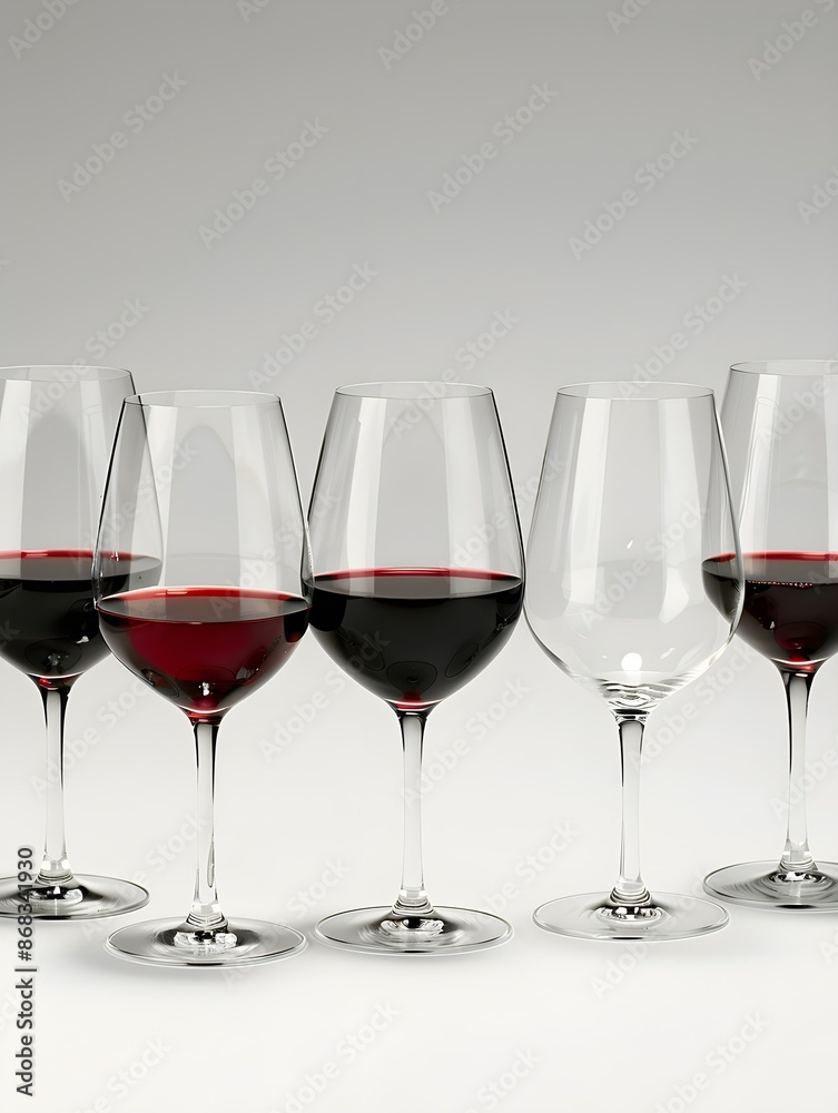 sommelier bordeaux glasses containing different red wines sommelier bordeaux glasses containing different red wines