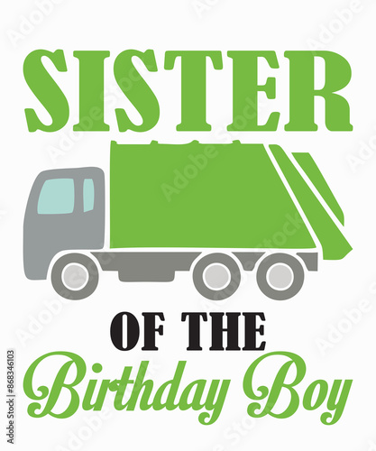 Tableau sur toile Sister Of The Birthday Boy