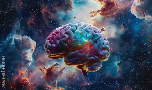 Brain in Space: A Cosmic Exploration of Thought