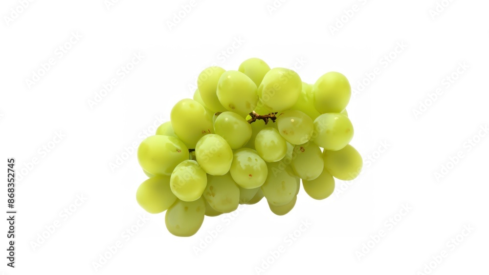 Bunch of grapes white background Bunch of grapes white background