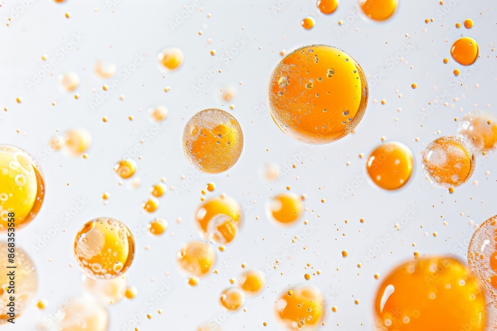 Bubbles of Orange Soap Bubbles Bubbles of Orange Soap Bubbles