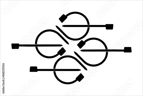 Cable Tie Icon M_2406003