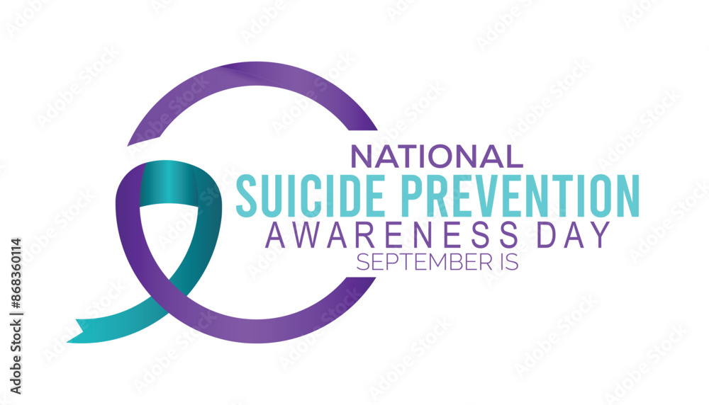 Vector illustration on the theme of National suicide prevention day observed each year during September banner, Holiday, poster design. Vector illustration on the theme of National suicide prevention day observed each year during September banner, Holiday, poster design.
