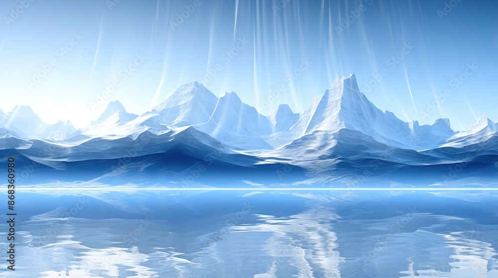 iceberg in the mountains iceberg in the mountains