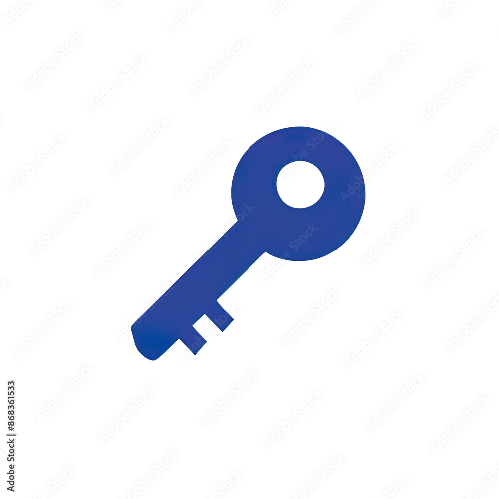 Key, flat illustration, isolated on a white or transparent background. Key, flat illustration, isolated on a white or transparent background.