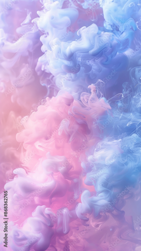 Dreamy Candy Floss Background Dreamy Candy Floss Background