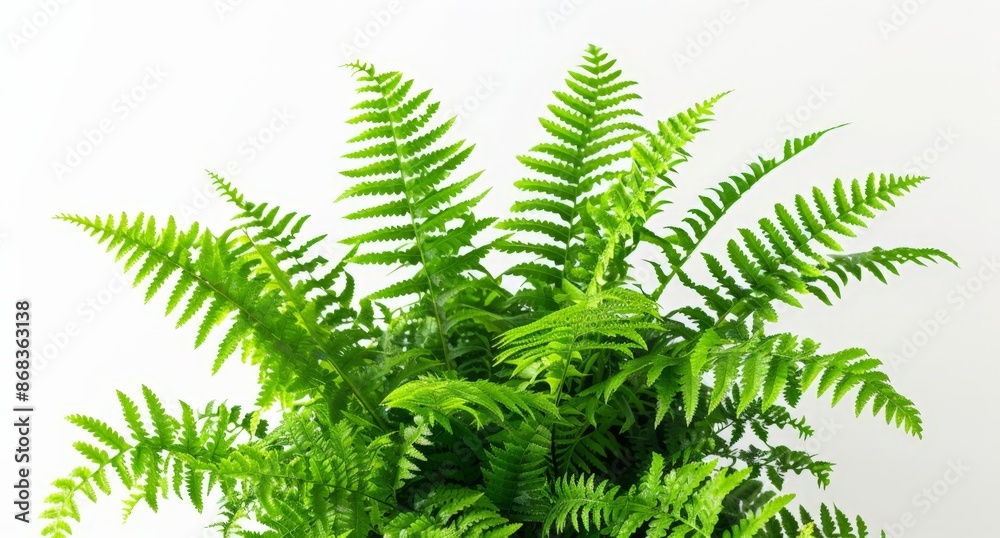 Vibrant Green Fern Plant Vibrant Green Fern Plant