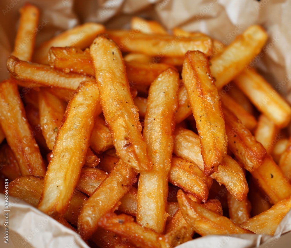 Golden Crispy French Fries Golden Crispy French Fries