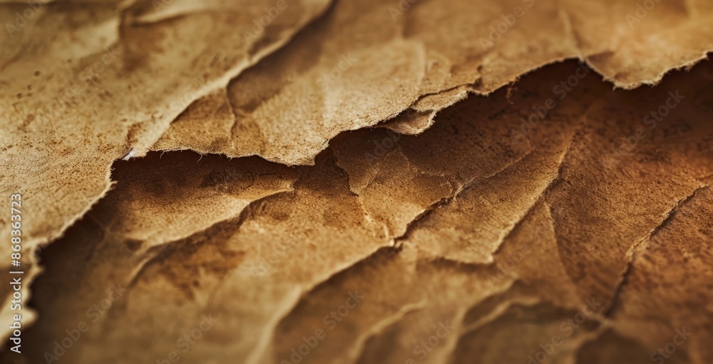 Rough Textured Paper with Torn Edges Rough Textured Paper with Torn Edges