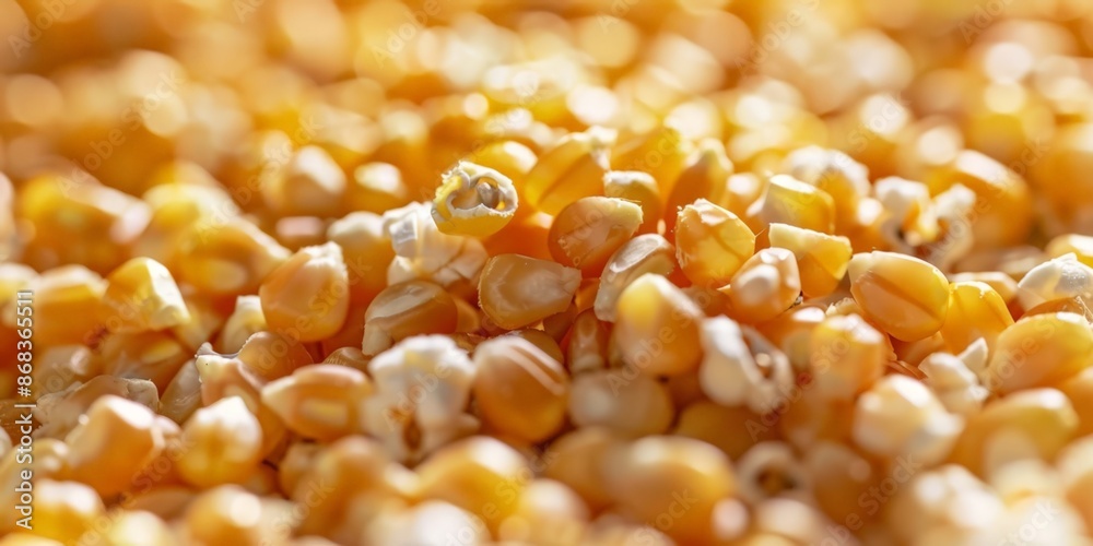 Close-up of Golden Corn Kernels Close-up of Golden Corn Kernels