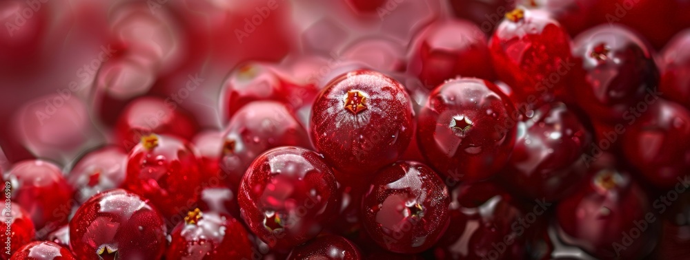 Vibrant Red Berries Close-up Vibrant Red Berries Close-up