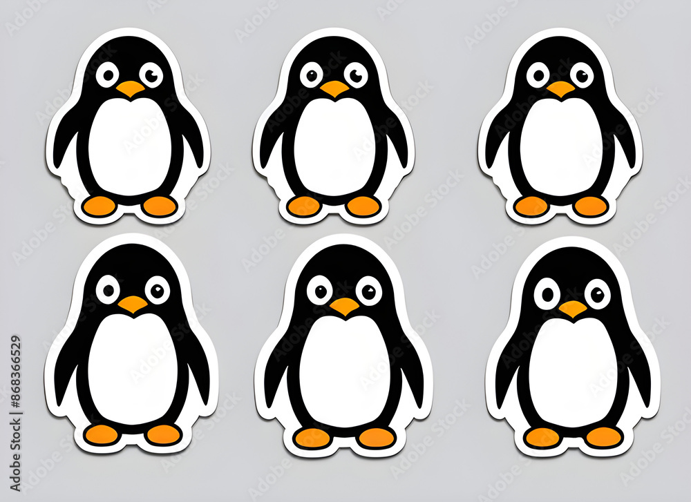 Fototapeta premium Penguin generative ai